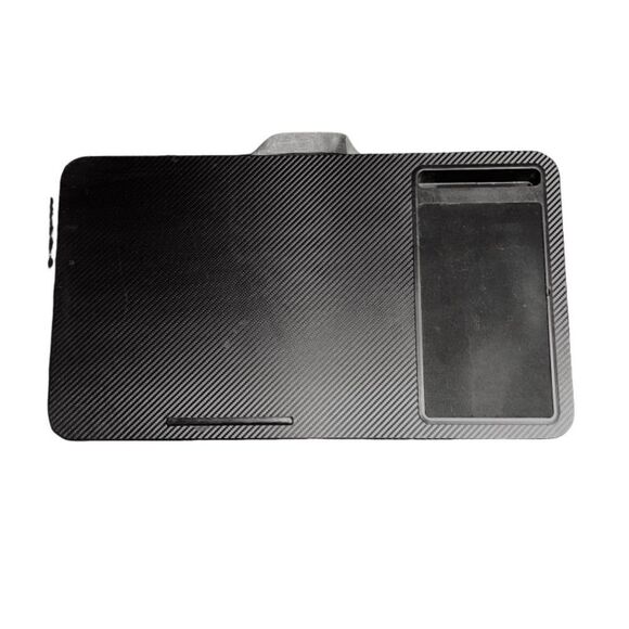 Lapgear Lap Desk Black And Dark Gray Built In Mouse Pad Grip Desk for Laptop - Picture 1 of 8